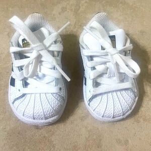 Infant Adidas Superstar sneakers